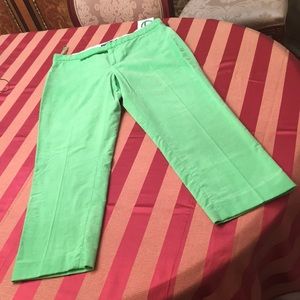 Ralph Lauren Palm Beach green corduroy pants sz.8
